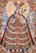 unknow artist The Virgin of the Rosary of Pomato Spain oil painting artist